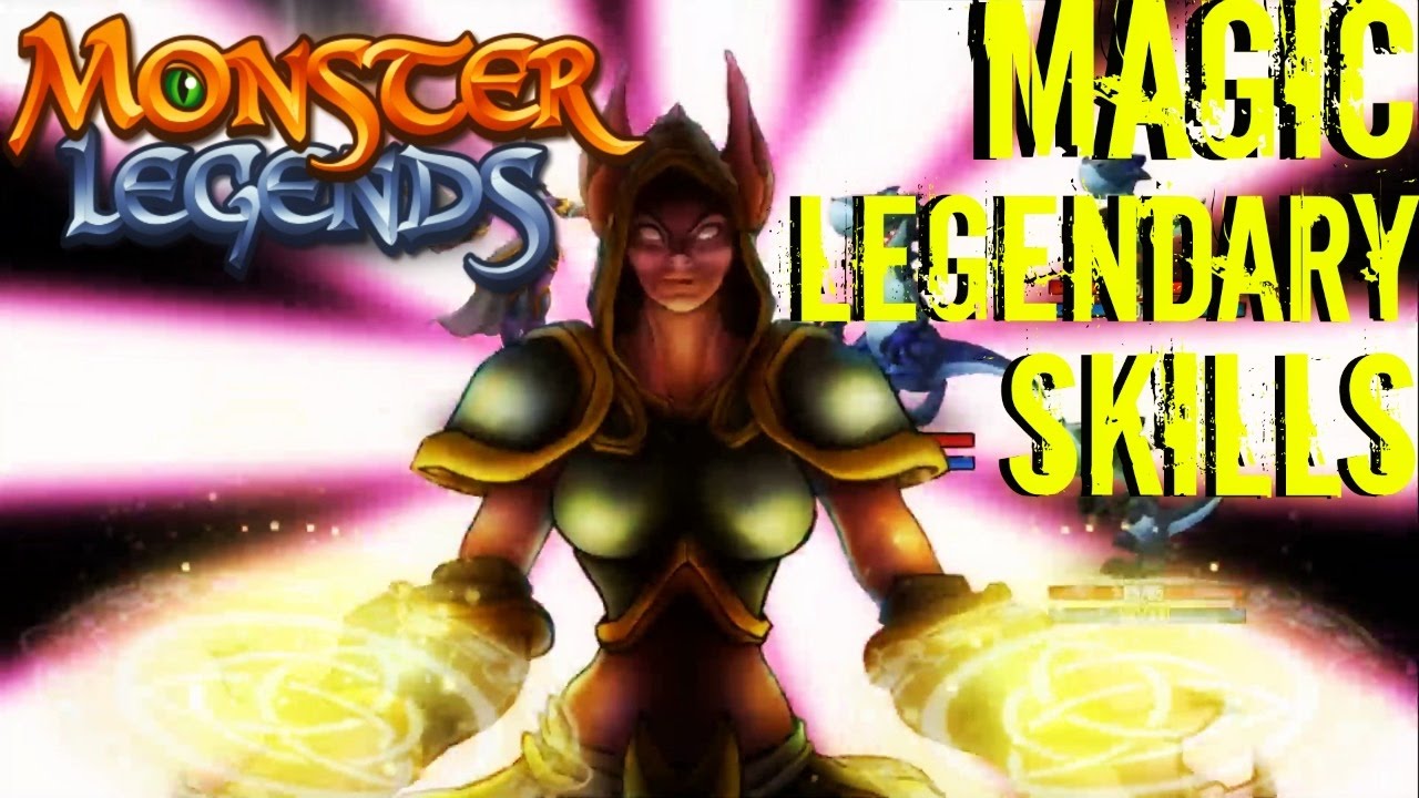 Monster Legends | All Magic Legendary Monsters Special Skills | Ultimate Attacks