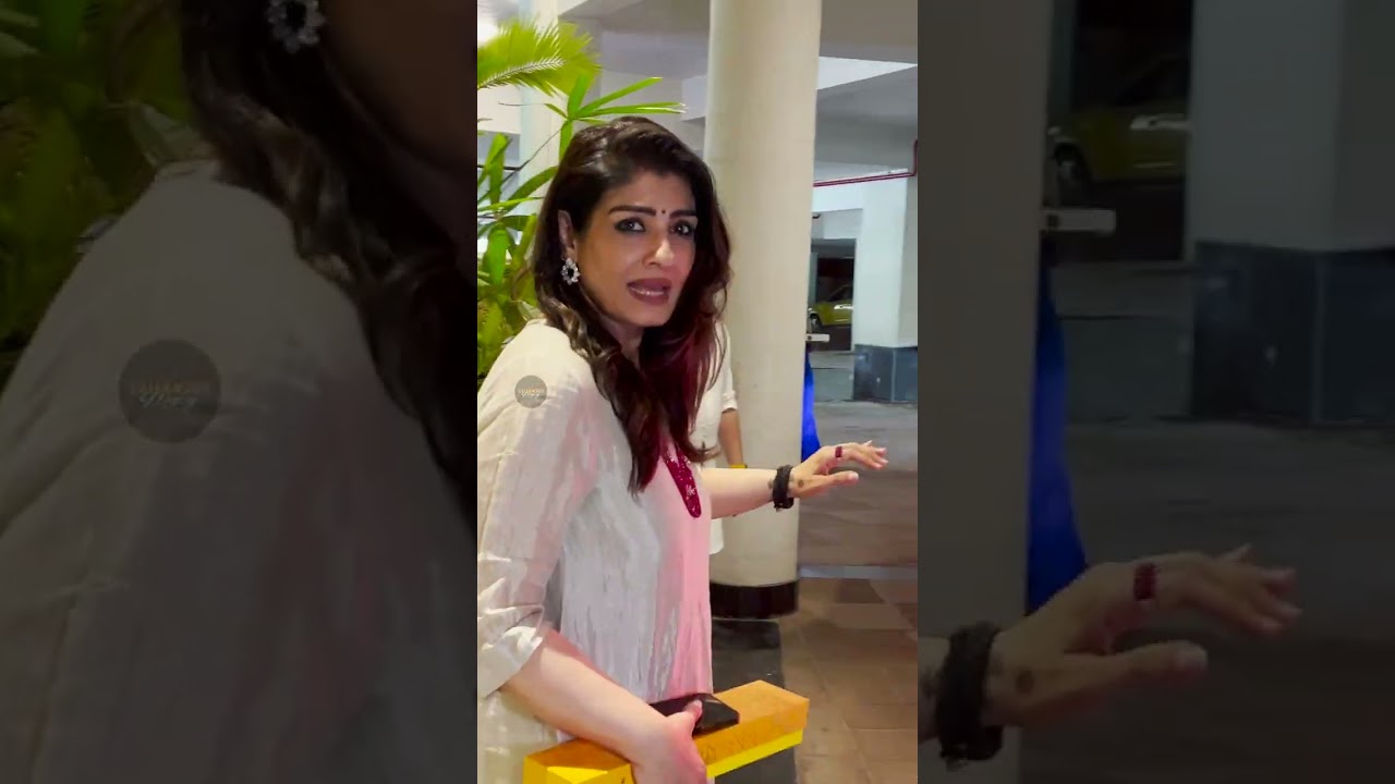 Raveena Tandon Visit Manish Malhotra House To Seek Blessings Of Bappa || Bollywood Mastiz