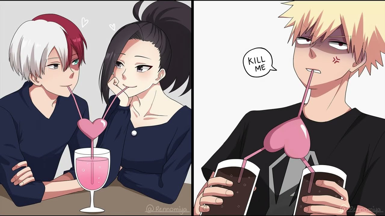 When Todoroki and Momo Started Dating (Hilarious My Hero Academia Comic Dub)