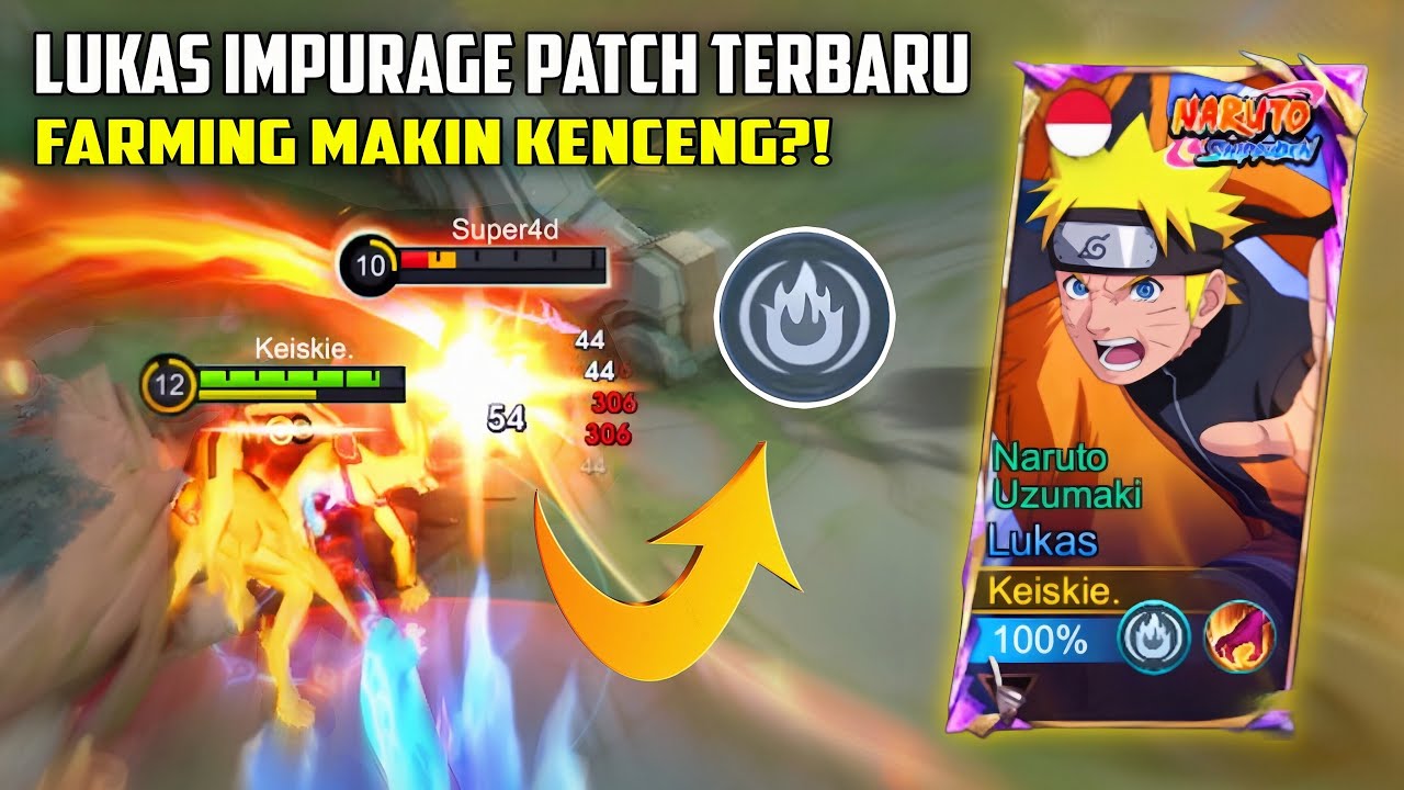 LUKAS IMPURAGE PATCH TERBARU?! SETTINGAN TALENT INI BIKIN FARMING LUKAS MAKIN KENCENG - MLBB
