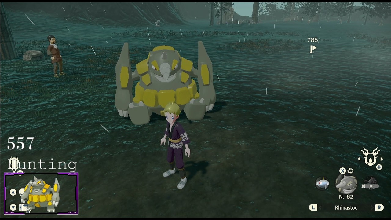Full Shiny Living dex: 464 Rhinastoc