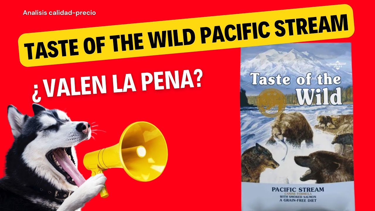 Análisis de alimento para perro: Taste of the Wild Pacific Stream