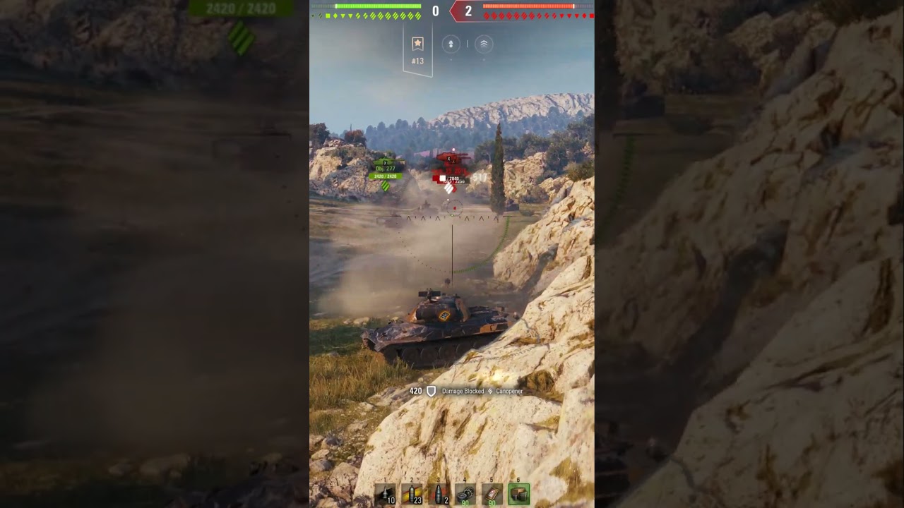 Obj 260 and IS 7