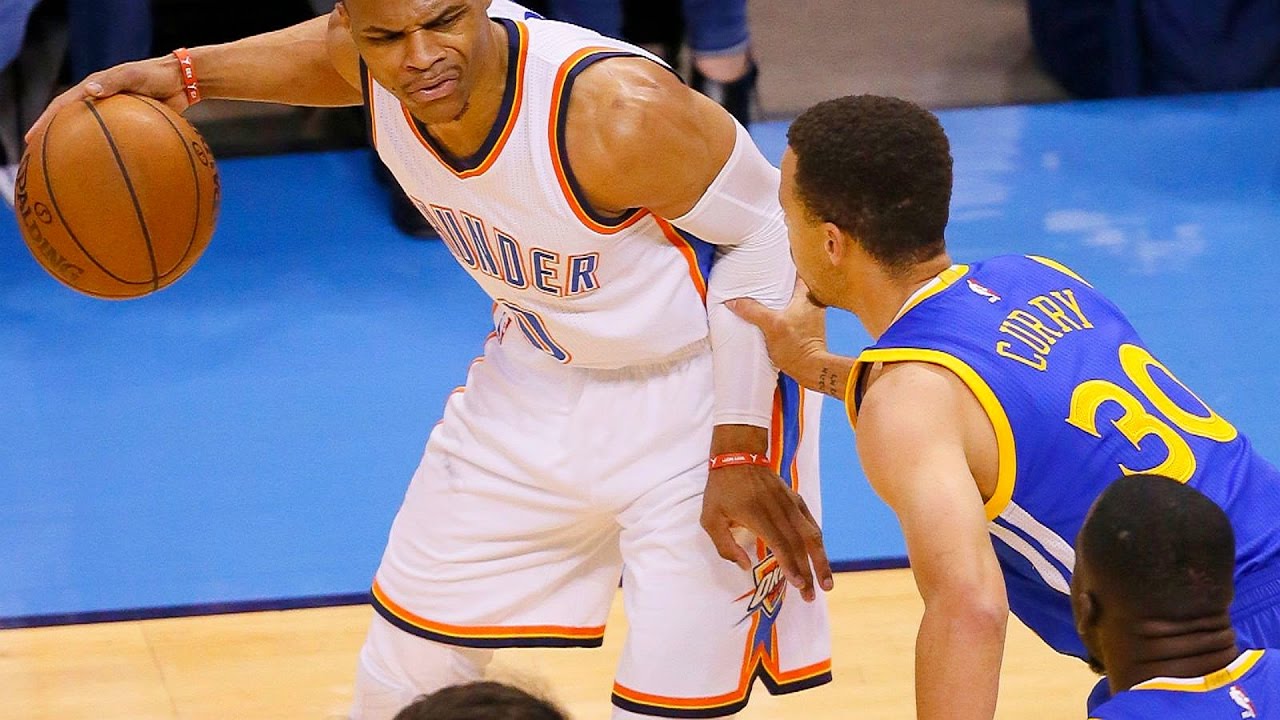 RUSSELL WESTBROOK VS STEPHEN CURRY PARODY! NBA 2K17 WARRIORS VS THUNDER GAMEPLAY HIGHLIGHTS