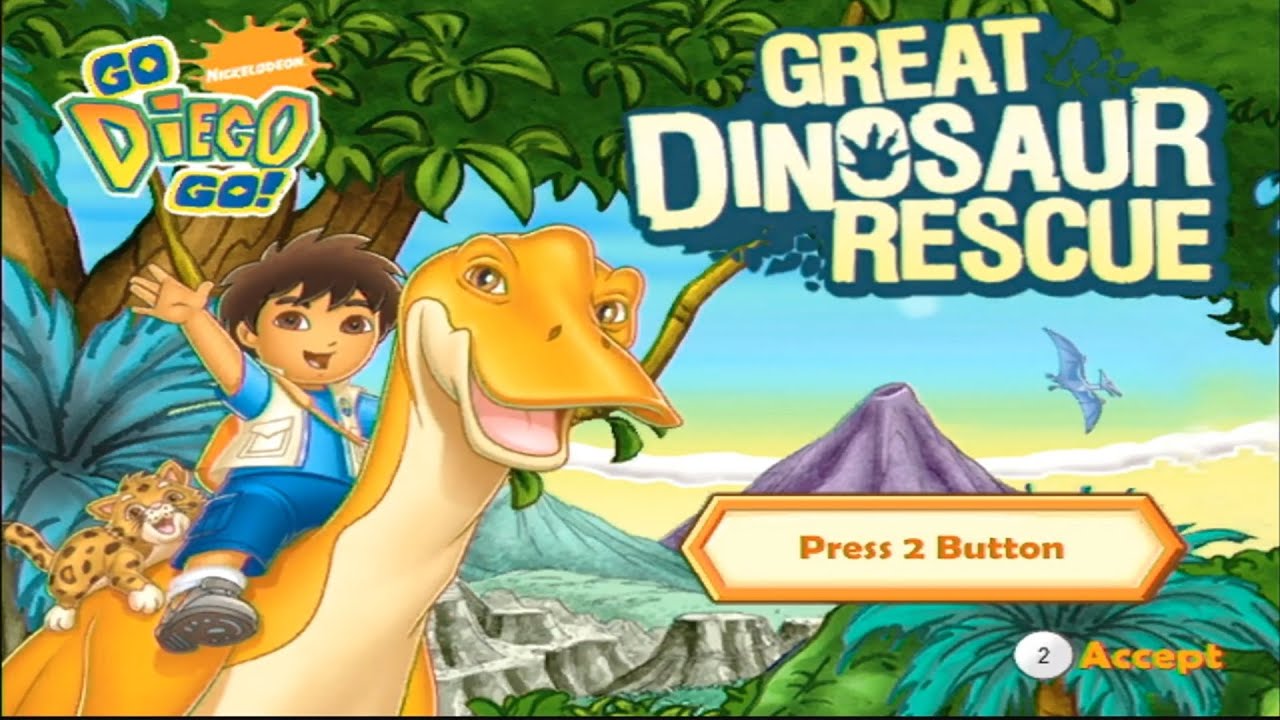 Go, Diego, Go!: Great Dinosaur Rescue Wii Playthrough  - Dora The Exp... I Mean Diego