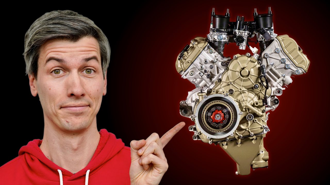 Великолепный двигатель V4 от Ducati — затмит суперкары!