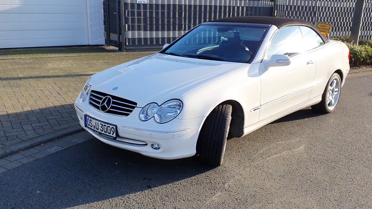 Mercedes CLK 200 Kompressor Automatik Cabrio Navi Kamera Leder Bi-Color