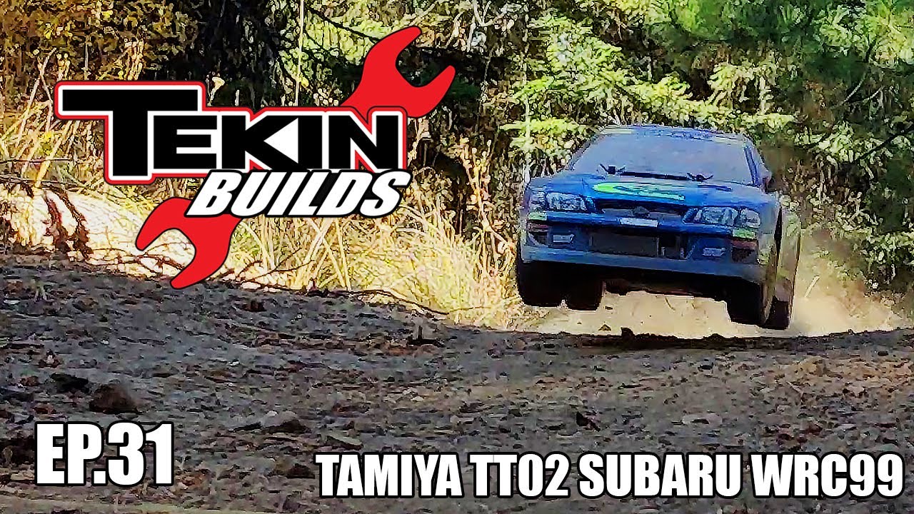 Tamiya TT-02 Subaru WRC99 RC Rally Car | Tekin Builds, эпизод 31
