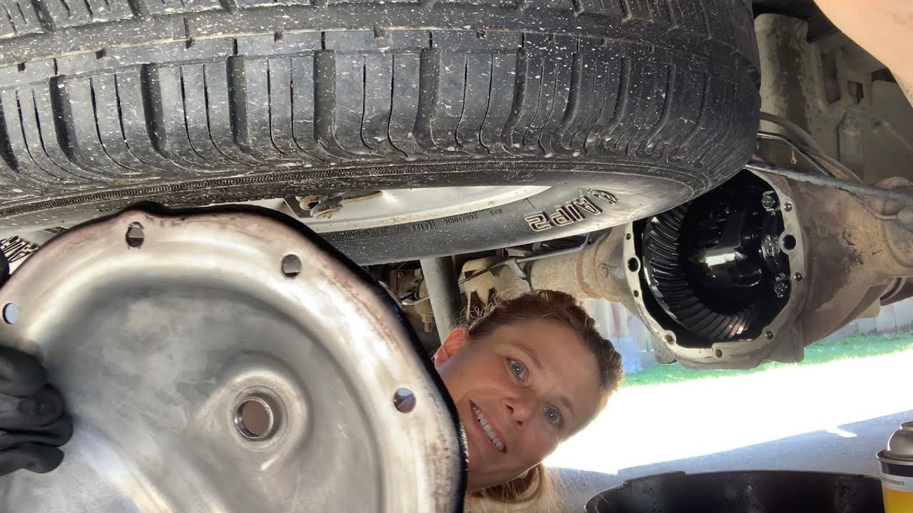 Changing the rear differential oil in 2008 GMC Sierra