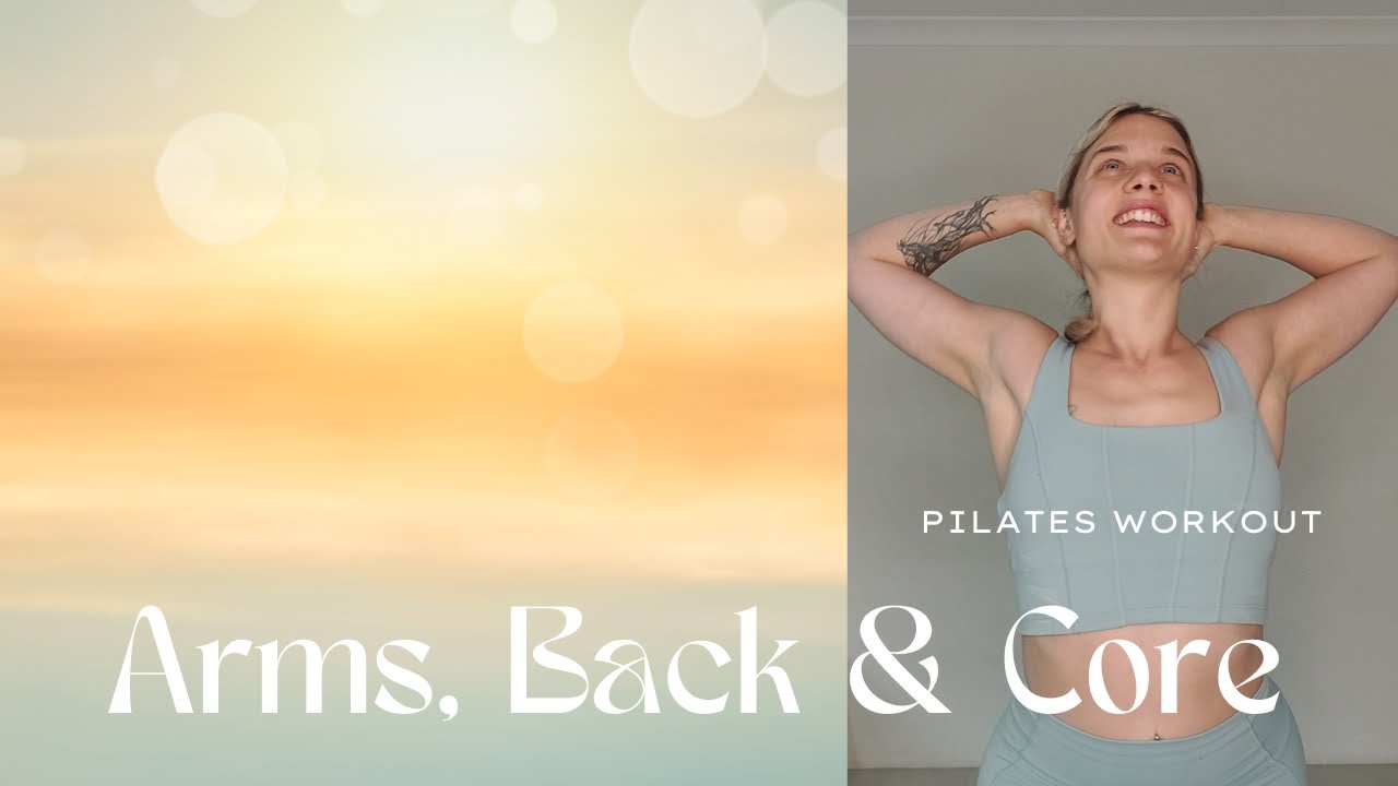 💪 Arms, Back & Core Pilates Workout | Strengthen & Sculpt in 20 Minutes 🔥
