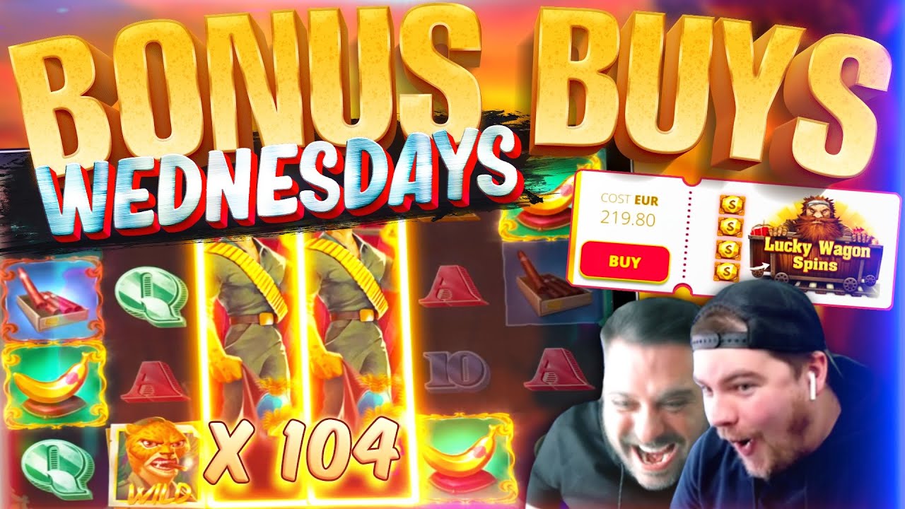 50 BONUS BUYS!! MEGA WINS - Deadwood, Iron Bank And MORE