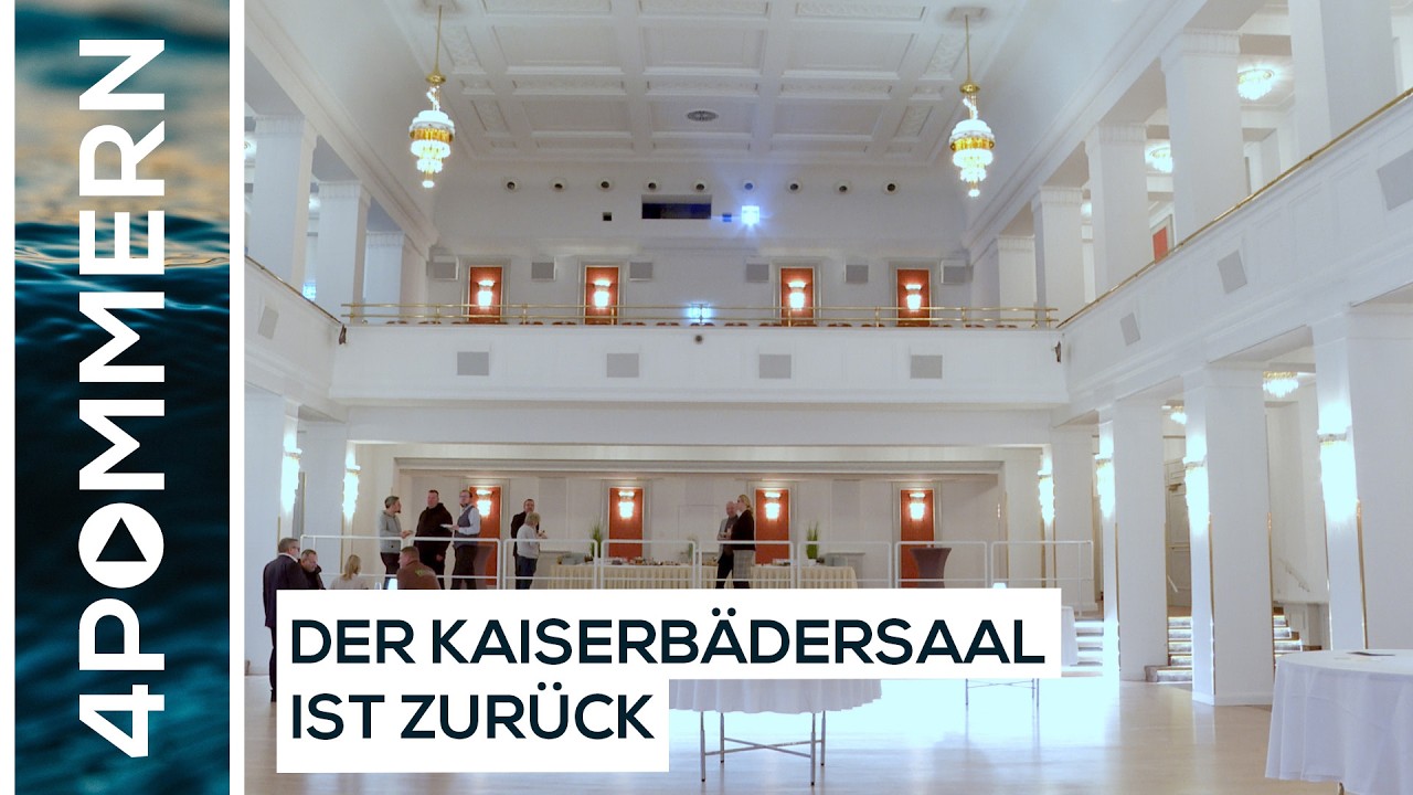Der Kaiserbädersaal ist zurück