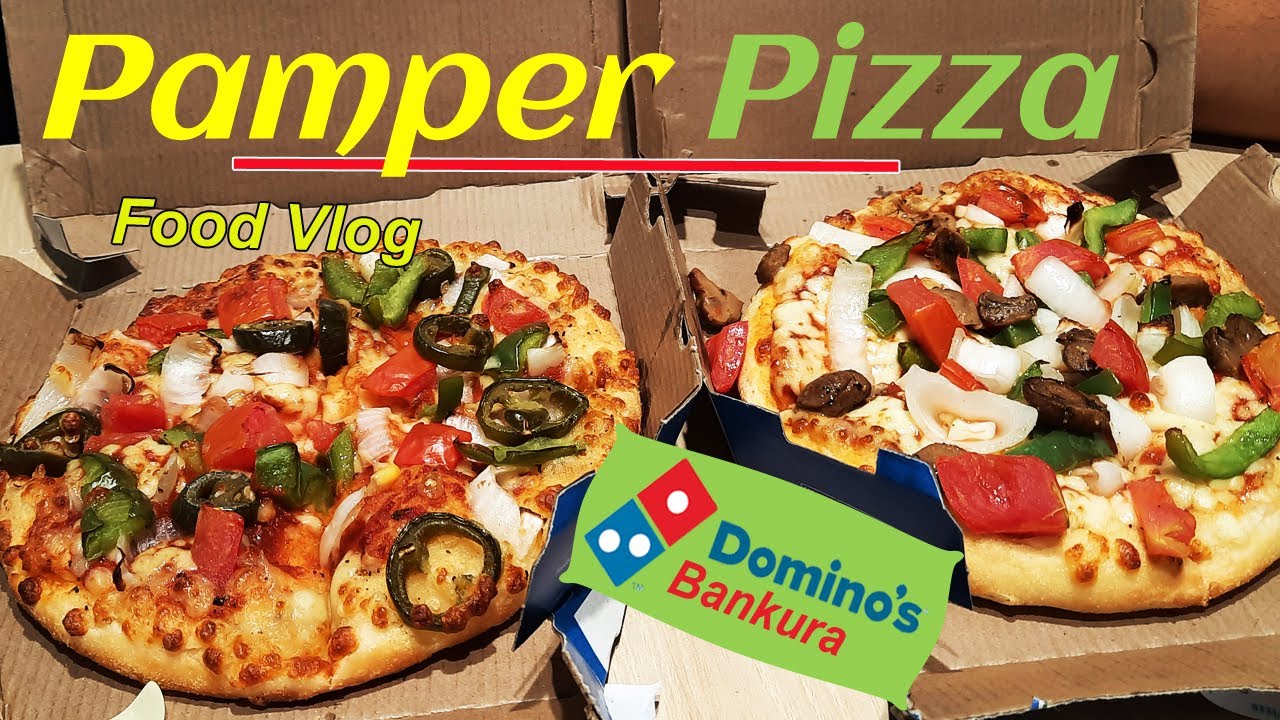 Pamper Pizza 🍕🔥🫓| Domino's Bankura | Domino's Pizza | The Right Way | Food Vlog 😋🧐| 000-067
