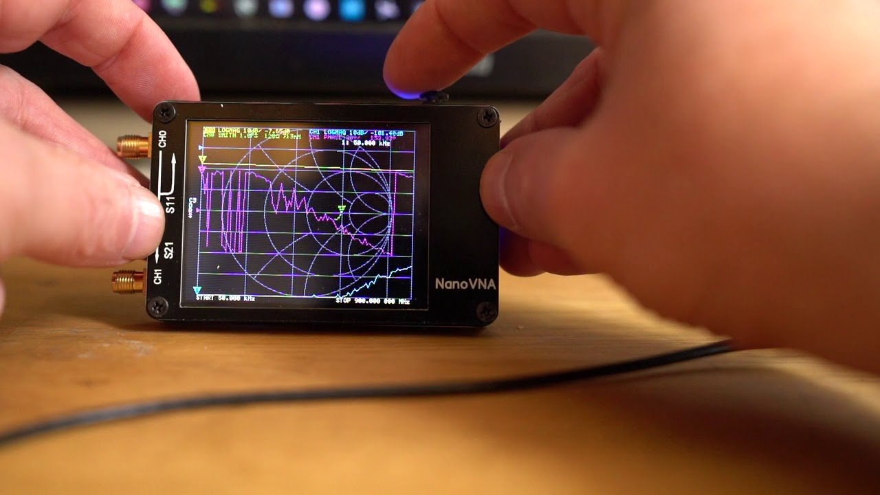 NanoVNA for antenna testing