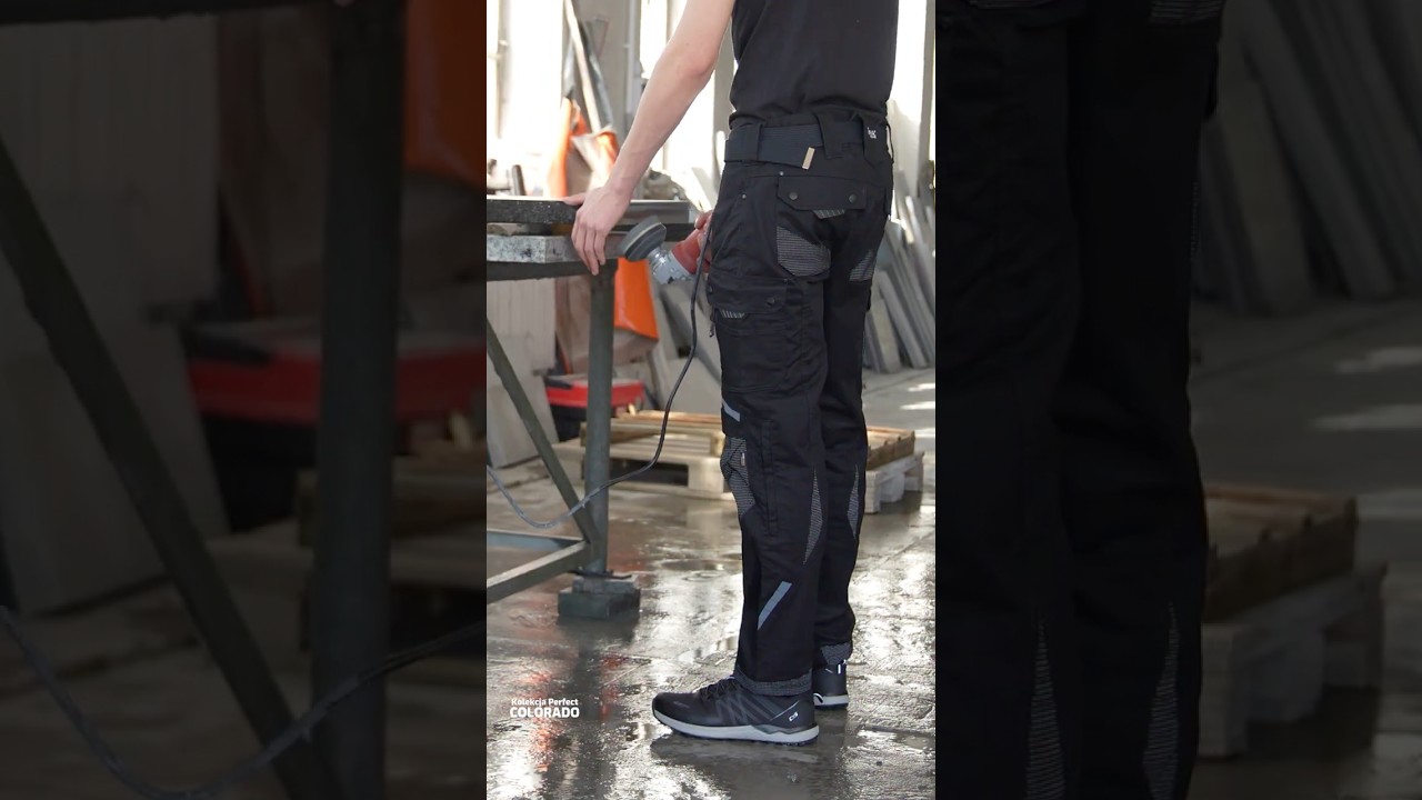 Spodnie robocze premium COLORADO | Sara Workwear  #saraworkwear #workwear #odzieżrobocza