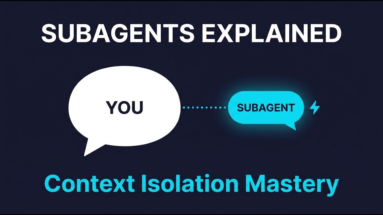 Context Overload? Master Subagents to Keep Claude Code Lightning Fast