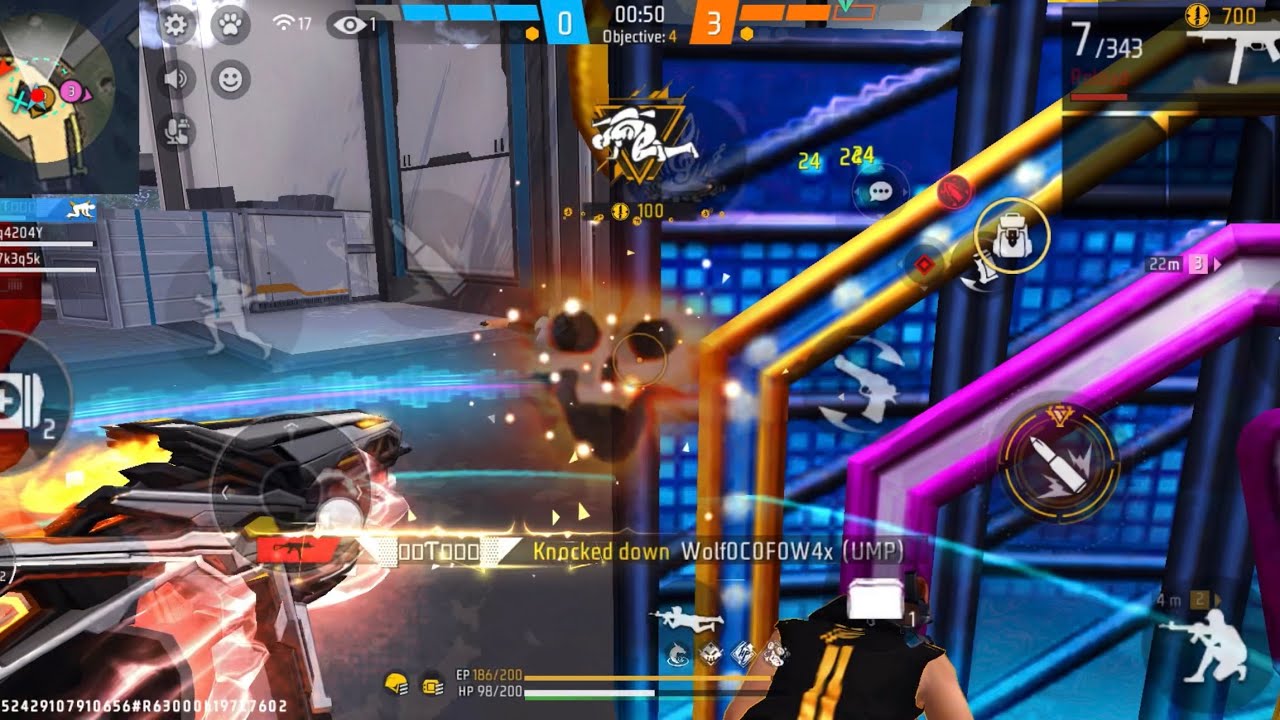 😈 Solo vs Squad in Free Fire | Unstoppable Gameplay