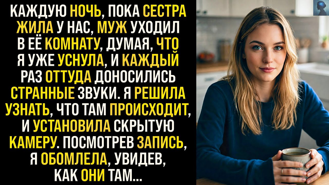 История Возмездия | Каждую ночь, пока сестра жила у нас, муж уходил в её комнату...