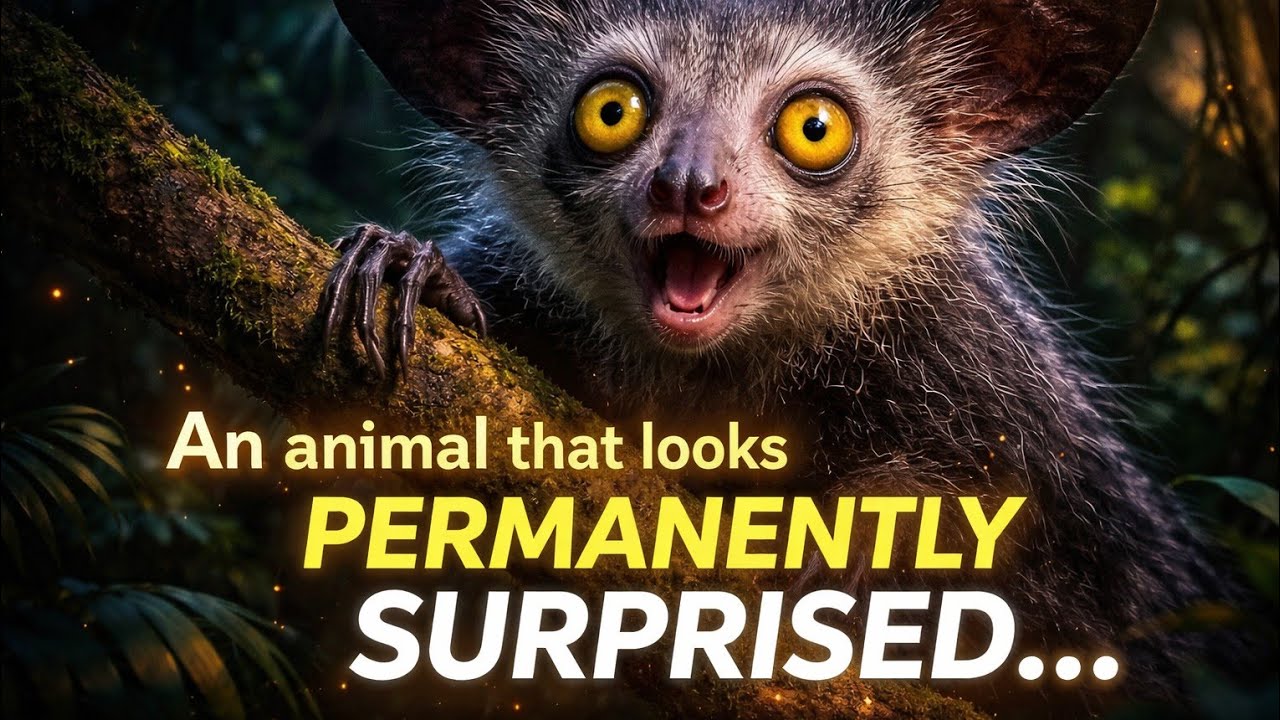 This Animal That Looks Permanently Surprised 😳 (You Won’t Believe This Is Real) 