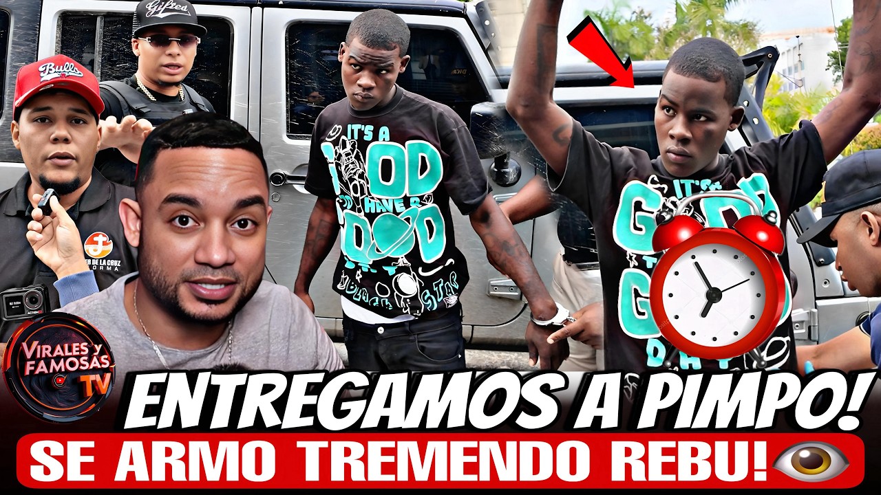 TREMENDO REBU ARMO EL BARRIO DE PIMPO EL HAITIANO AL ENTREGARLO, MIREN TODO LO QUE PASO. Hendri