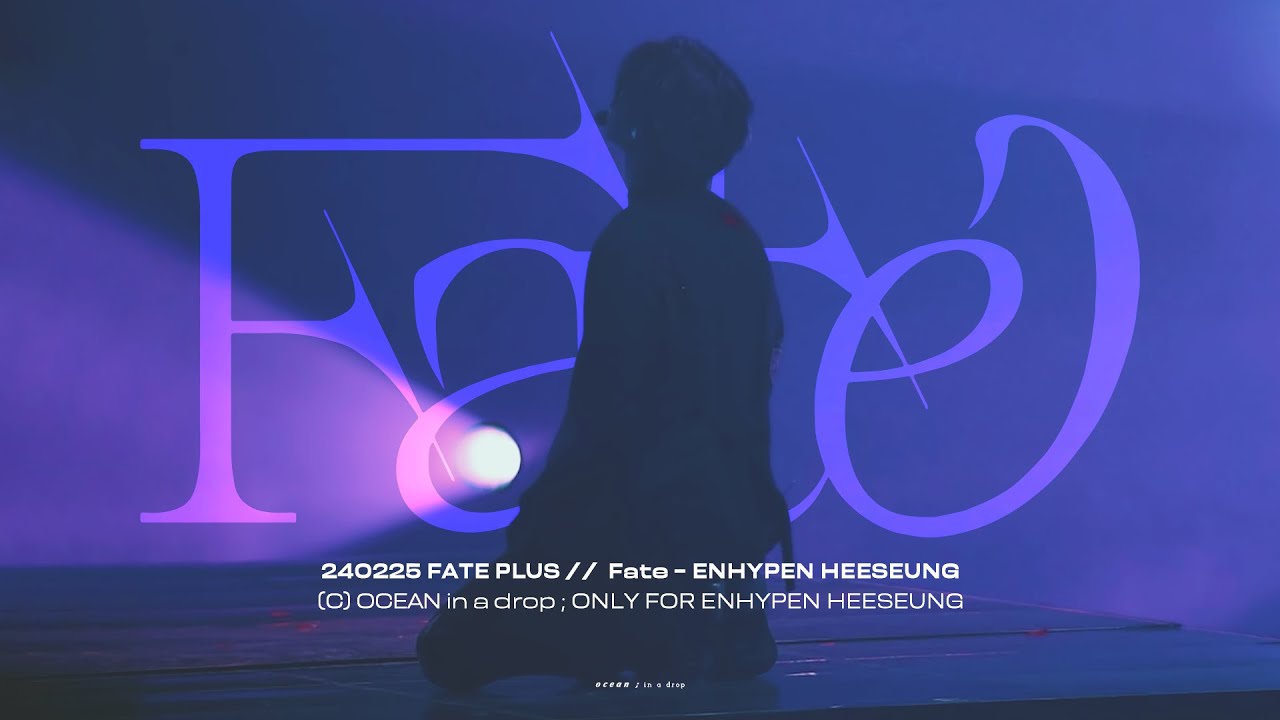 [4K] 240225 FATE PLUS in SEOUL Day 3 희승 - Fate 직캠 (ENHYPEN HEESEUNG focus)
