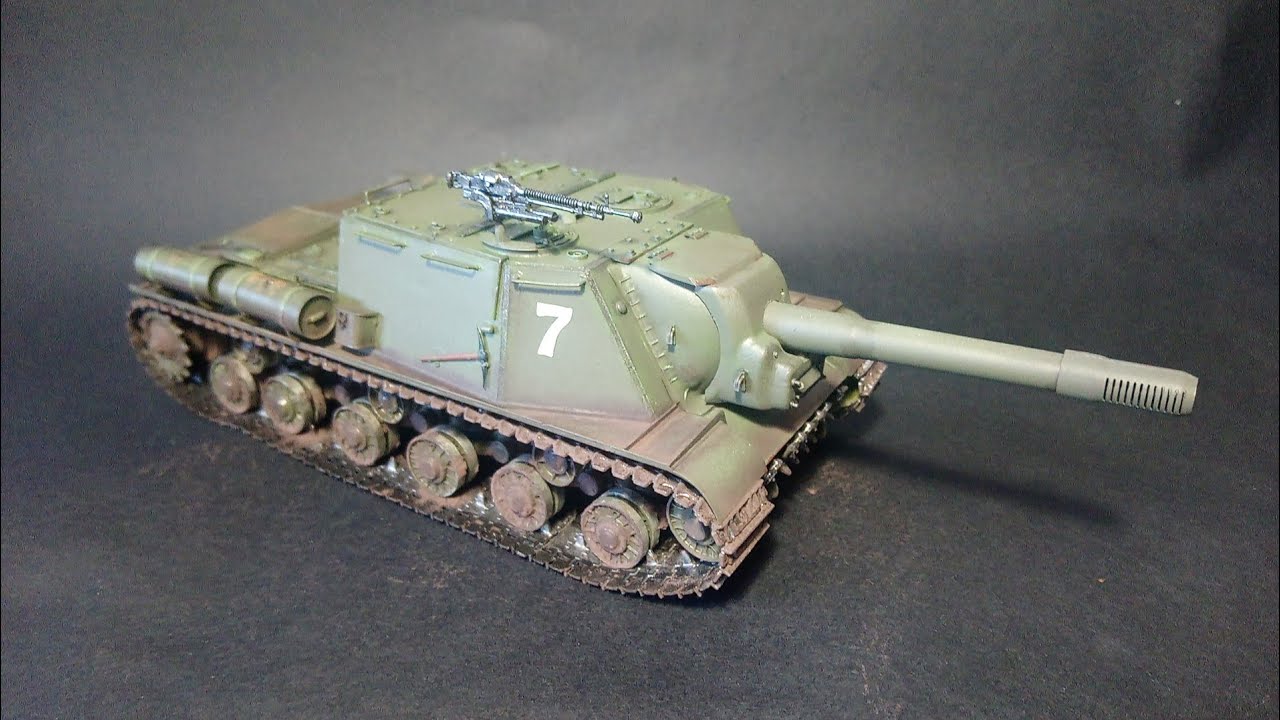 Сборная модель ИСУ-152 