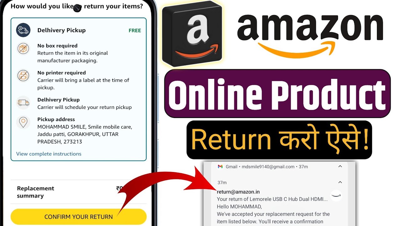 Amazon Online Product Return Step by Step Guide 2026