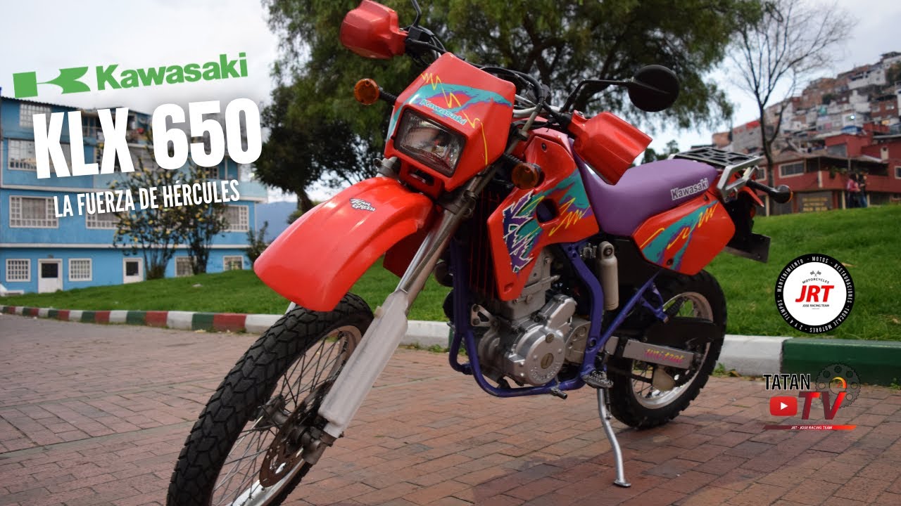 Kawasaki KLX 650, exclusiva en Colombia - alta fineza MADE IN JAPAN