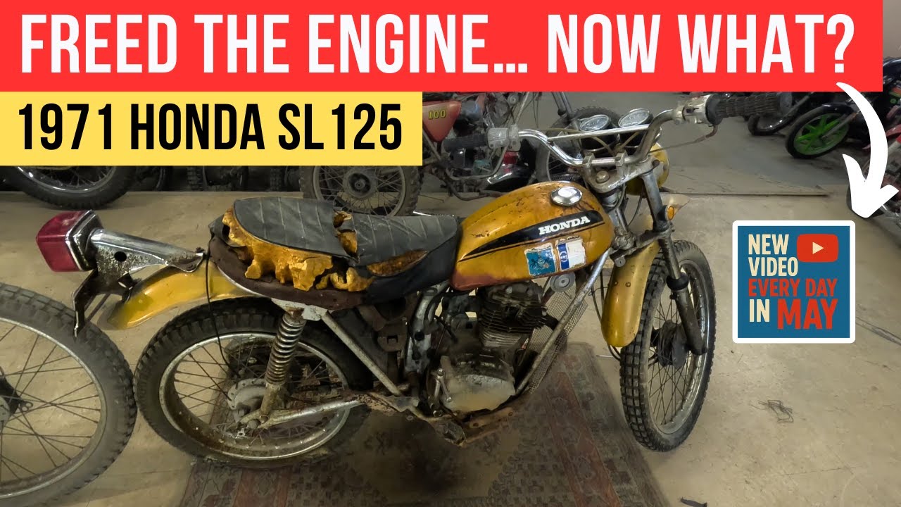We Freed the Engine… Now Can It Run? Honda SL125