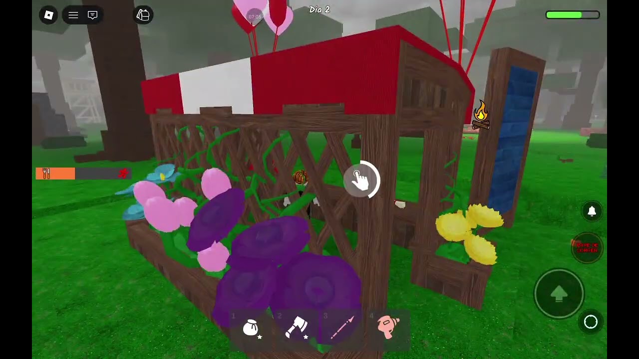 Eu e minha irmã jogando 99 noites