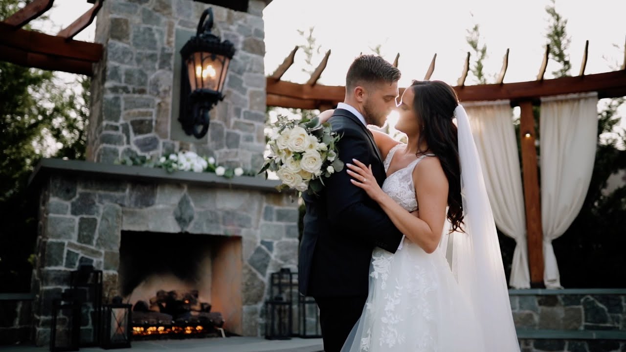 Arick and Summerlyn's beautiful wedding at David's Country Inn in Hackettstown, NJ