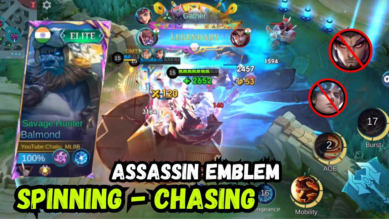 Balmond with Assassin Emblem = Monster Mode 😈 | Destroying Yu Zhong & Xavier | MLBB Ranked Match