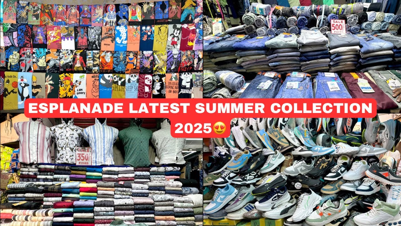 Esplanade Latest Summer Collection 2025 | Kolkata New Market Summer Collection | Dharmatala Market😍
