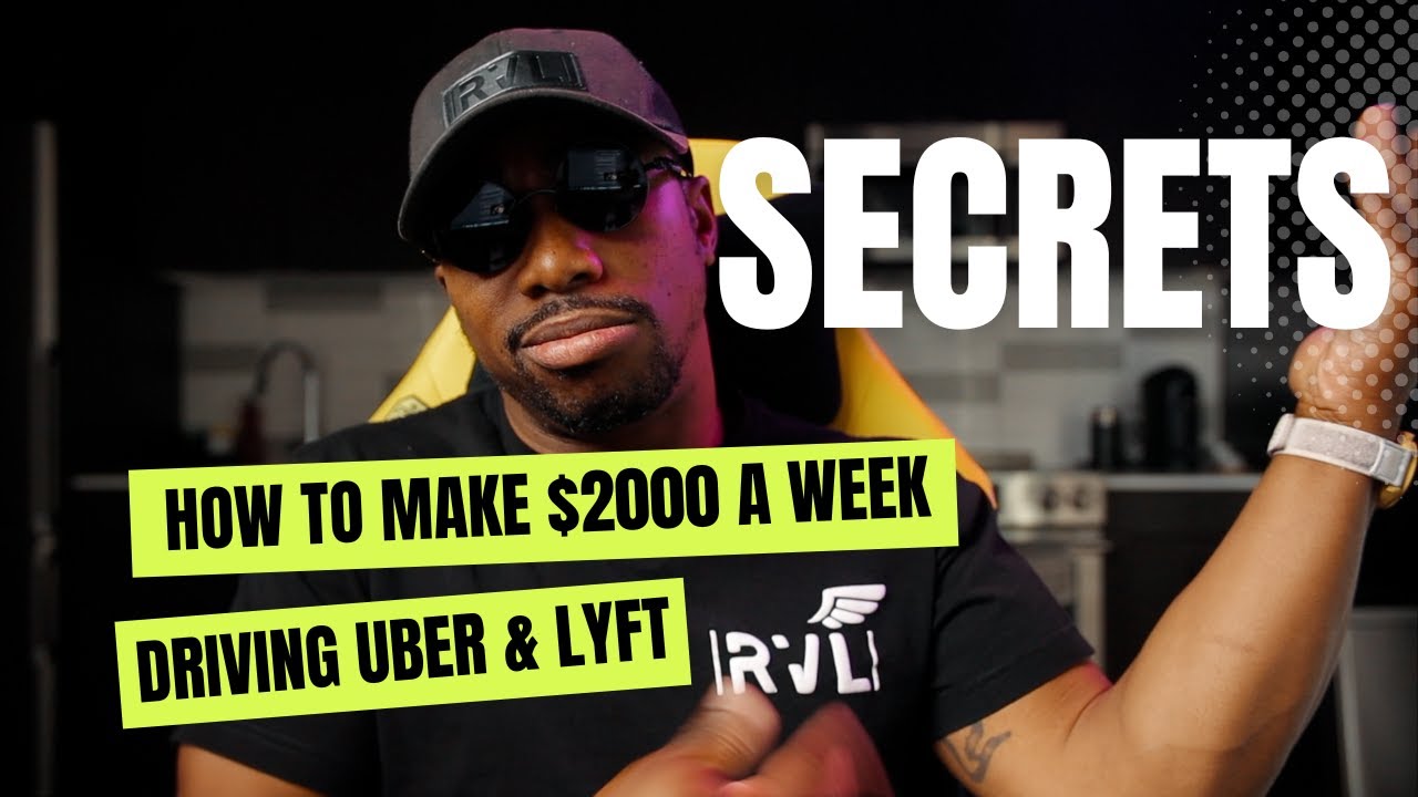 Uber & Lyft SECRETS making $2000 a week (6 year experience)