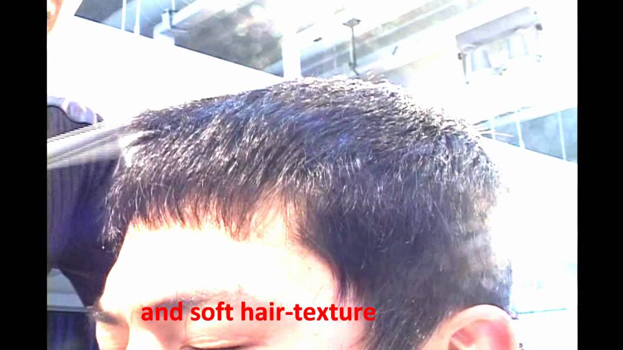 How to do MEN HAIRCUT with scissors