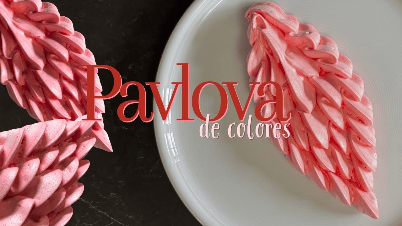 Pavlova de Colores para Halloween | Receta Fácil para Hacer con los Peques