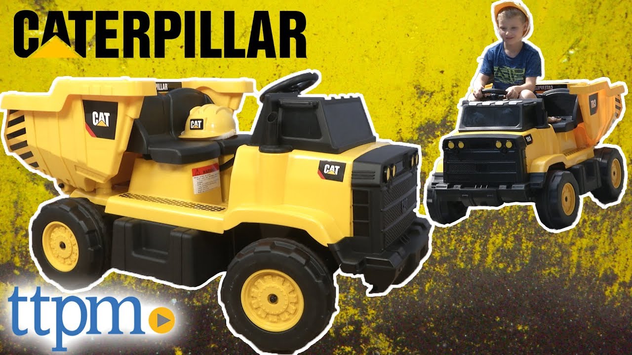 CAT Mining Dump Truck Ride-On from KidTrax
