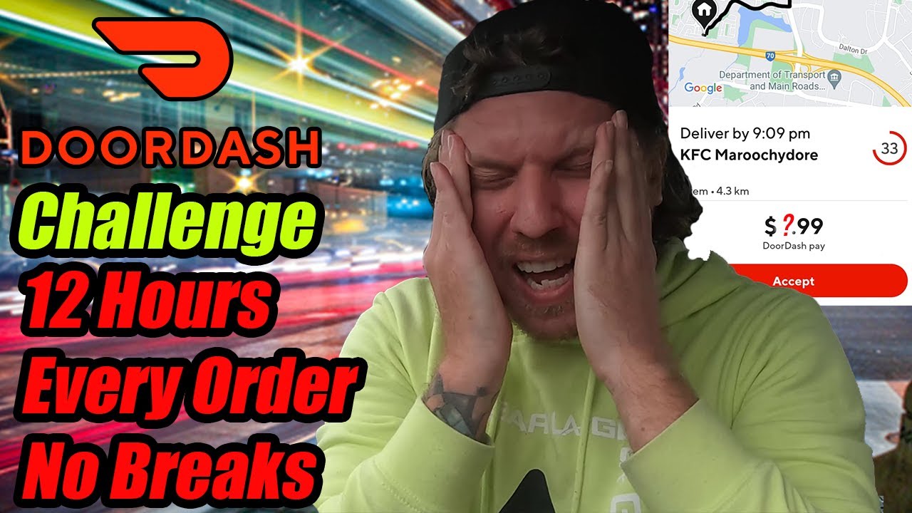 Doordash Australia Challenge: Принимаем все заказы в течение 12 часов