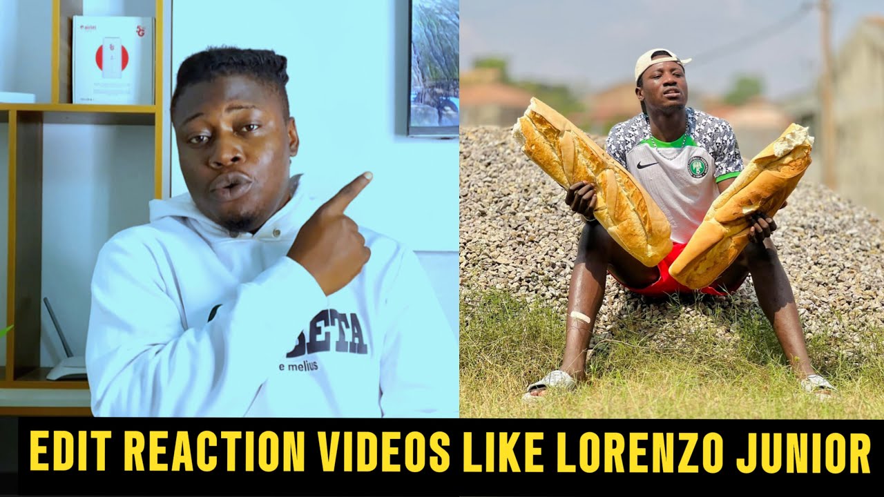 How To Edit Reaction Videos Like Lorenzo Junior