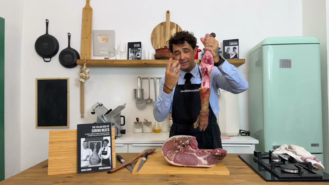 How to Debone a Prosciutto at Home | Step-by-Step Italian Curing Technique