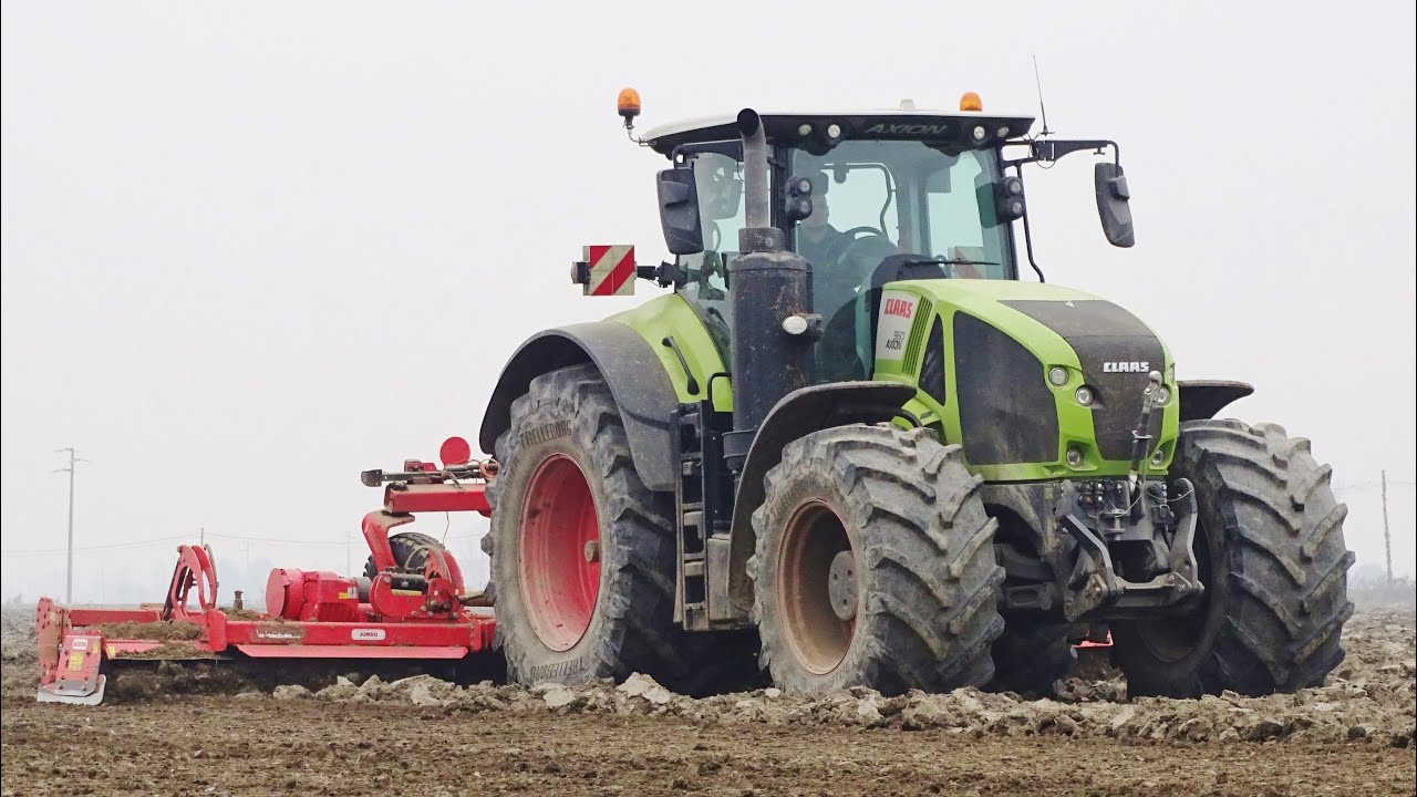 Claas Axion 960 + Maschio Jumbo Rapido HD 7 Metri | BORTOLIN