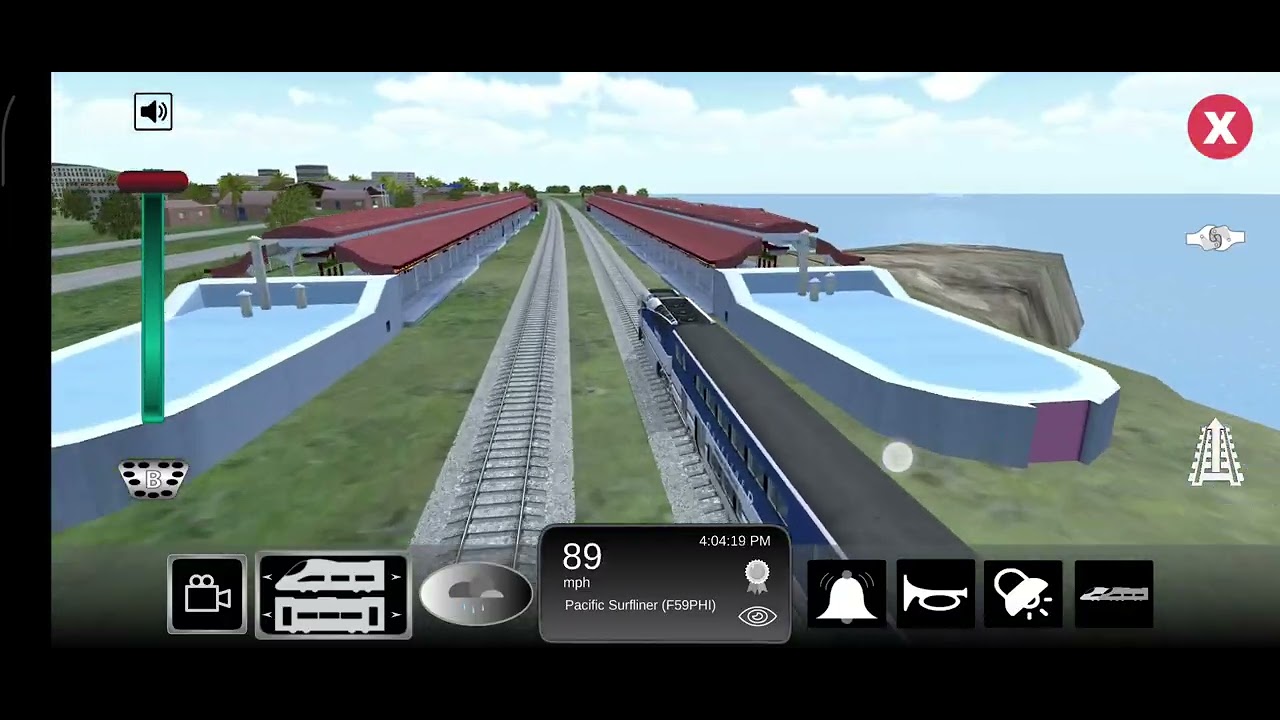 Train Sim Crash and Gameplay