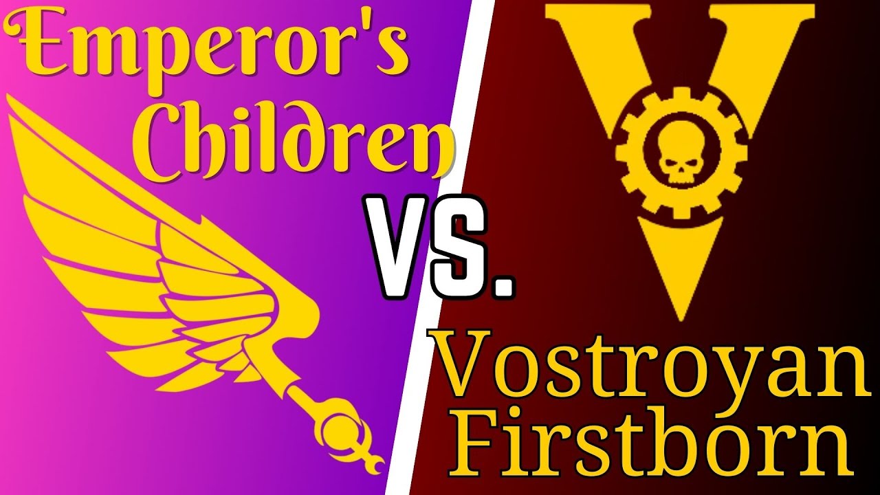 Emperor's Children Vs  Vostroyan Firstborn 2 - Dawn of War: Unification Mod
