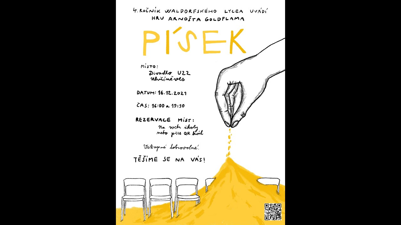 Divadelní představení Písek v podání studentů 4. ročníku