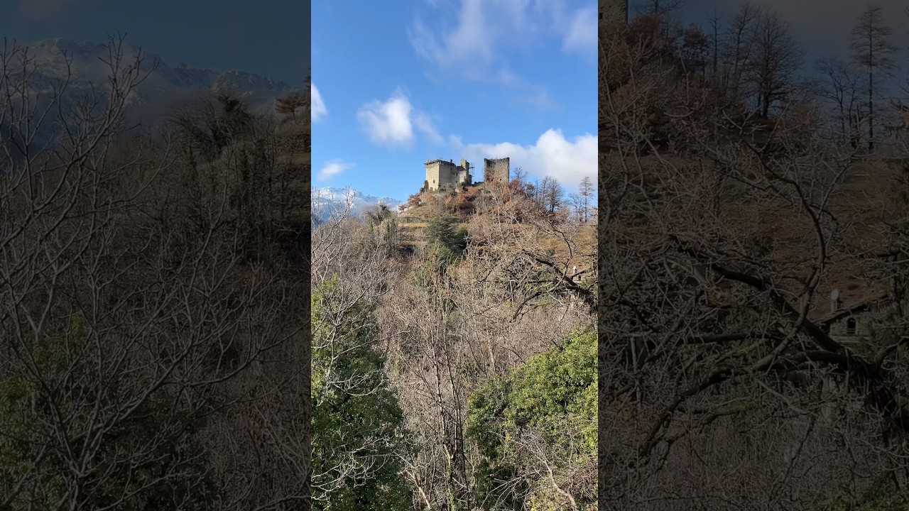 Стежка до самого замку (Castello di Arnad) 🏰 Італія 