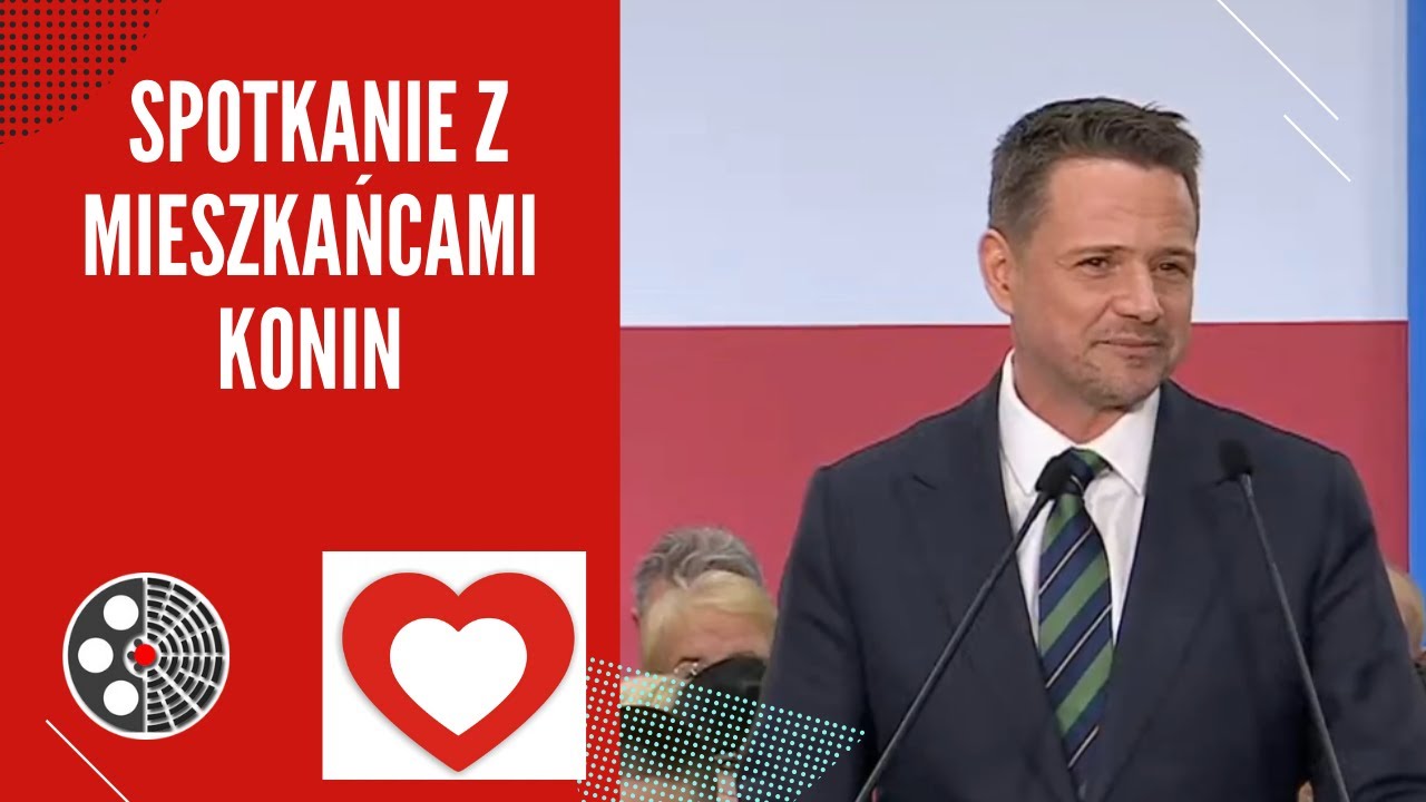 Rafał Trzaskowski: Spotkanie z mieszkańcami. Konin