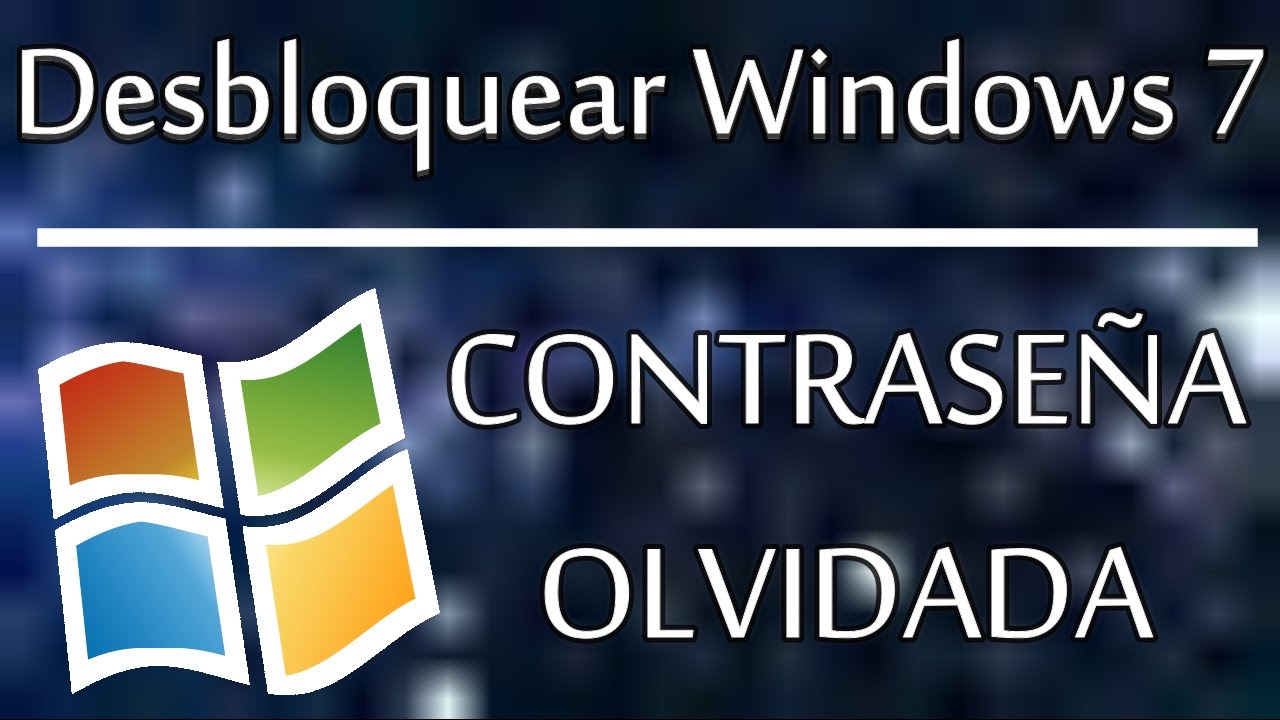 RECUPERAR O DESBLOQUEAR COMPUTADORA WINDOWS 7 ¿que hacer si olvidé la contraseña? MÉTODO 2026