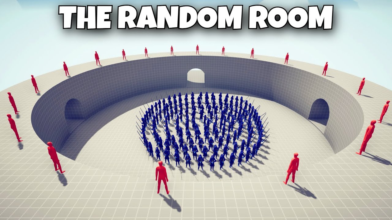 THE RANDOM ROOM - RANDOM UNIT vs EVERY UNIT - Totally Accurate Battle Simulator TABS