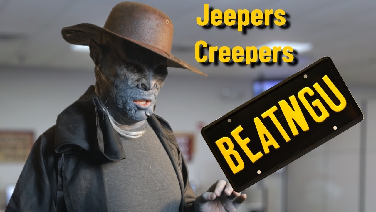 Jeepers Creepers Gets Custom License Plate