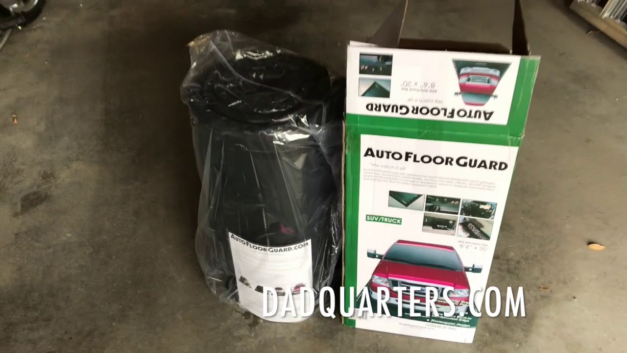Auto Floor Guard Garage Containment Mat Reviews: Our Official 2024 Unboxing!